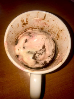 Una foto de Mug cake de marshmallow
