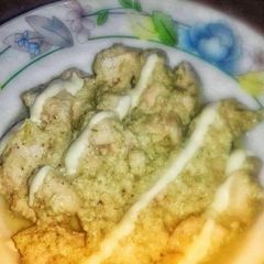 A picture of Malai boti handi.