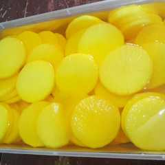 A picture of Danmuji a.k.a pickle radish.
