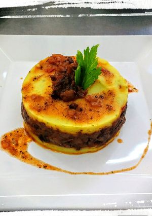 Una foto de Pastel de Rabo