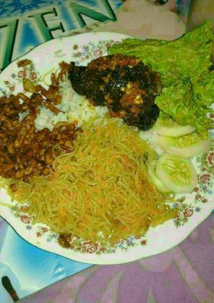 Foto resep Nasi uduk tanpa aron