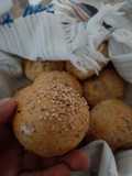 Bollos rellenos de queso crema