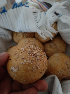 Una foto de Bollos rellenos de queso crema