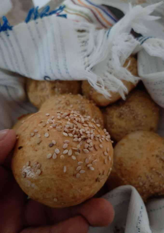 Una foto de Bollos rellenos de queso crema