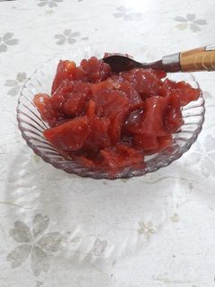 عکسی از دستور مربا به