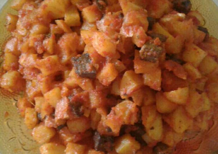 Cara Gampang Menyiapkan Sambal goreng kentang yang Enak