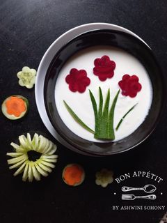 व्हेजिटेबल रायता (vegetable raita recipe in marathi) रेसिपी चे मुख्य फोटो