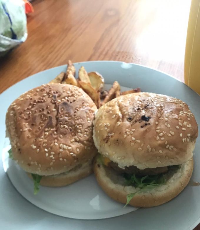 Una foto de Hamburguesas