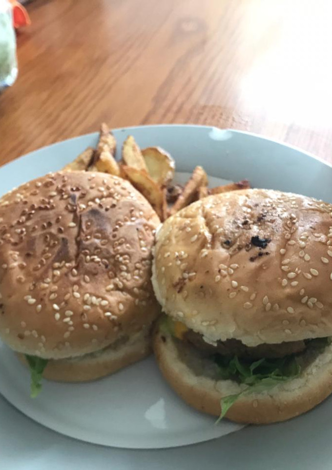 Una foto de Hamburguesas
