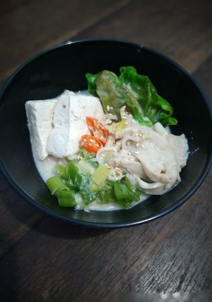Foto resep 290. Gyoza creamy mushroom