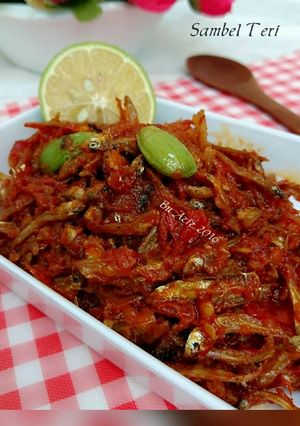 Foto resep Sambel teri bu aziz