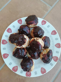 Foto di Bigné con ricotta e cioccolato
