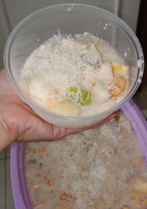 Foto resep Salad buah buncop