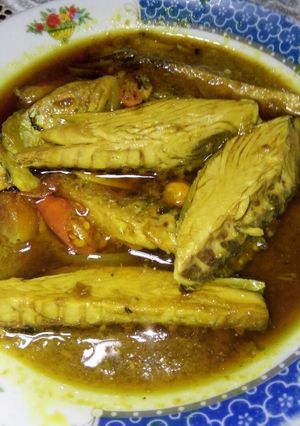 Foto resep Pindang tongkol bumbu kuning