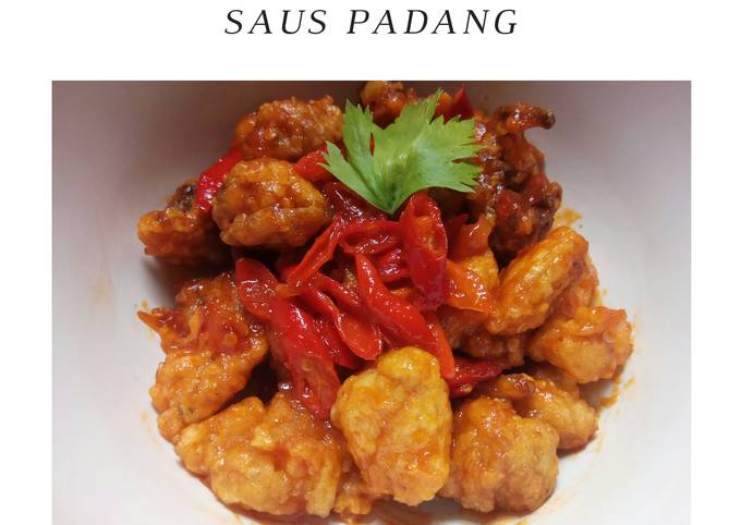 Ayam Goreng Tepung Saus Padang