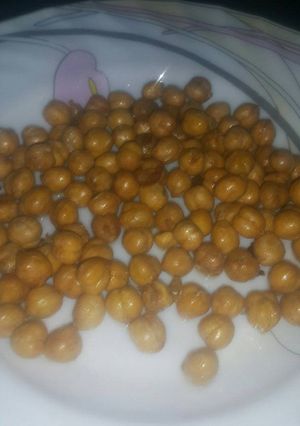 صورة لوصفة حمص مقلي