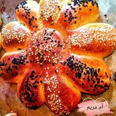 خبز الوردة بالفرينة-レシピのメイン写真