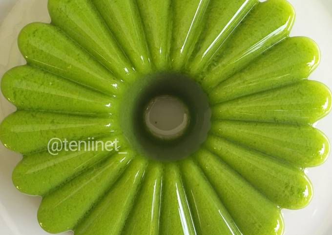 Puding Nutrijel Pandan