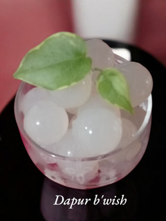Foto resep Bola Air Kelapa (Isian Mochi Kelapa)