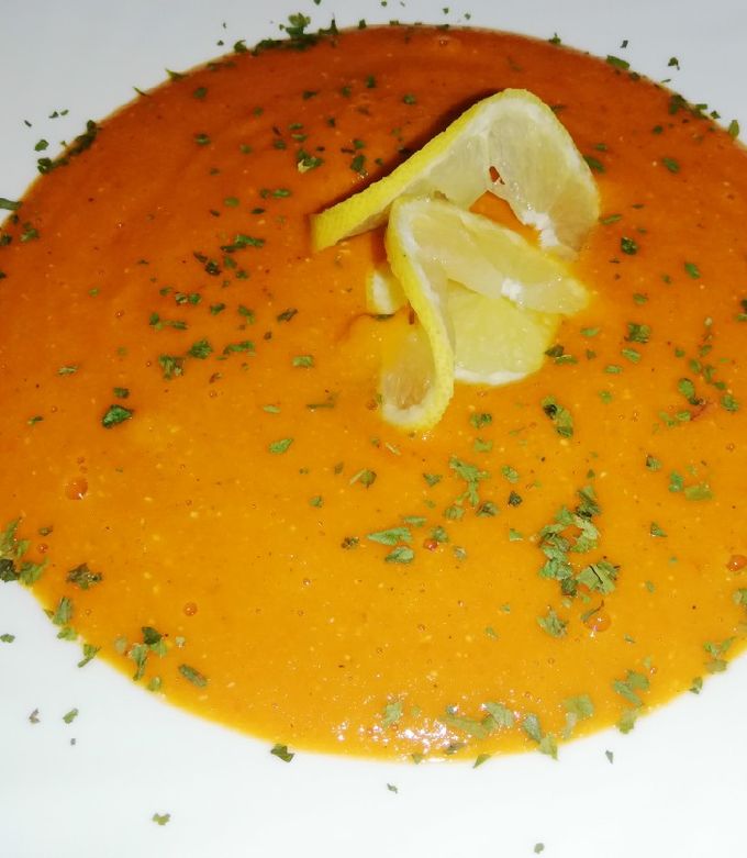 Mercimek çorbası avagy a török lencseleves recept fotója