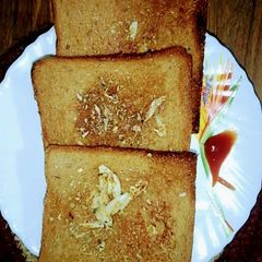 A picture of Garlic Sandwich.