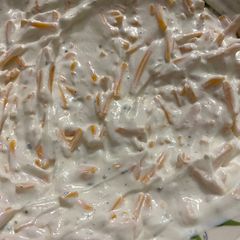 A picture of Cheesy veggie dip.
