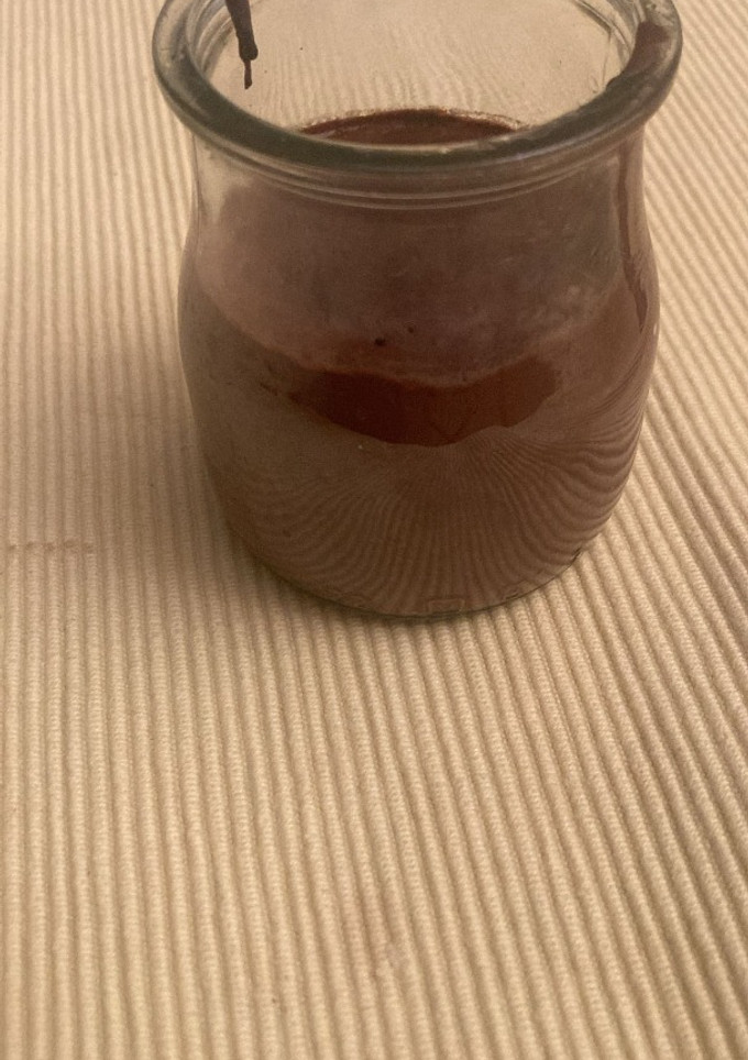 Una foto de Mousse de chocolate (sana)