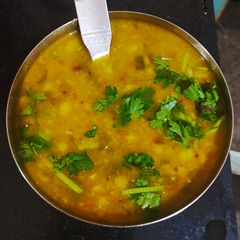 A picture of Mix dal with palak.