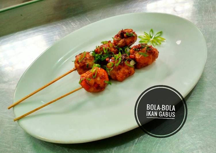Bola-bola Ikan Gabus
