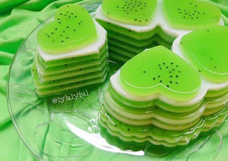 Bagaimana Menyiapkan Melon Layered Pudding yang Sempurna