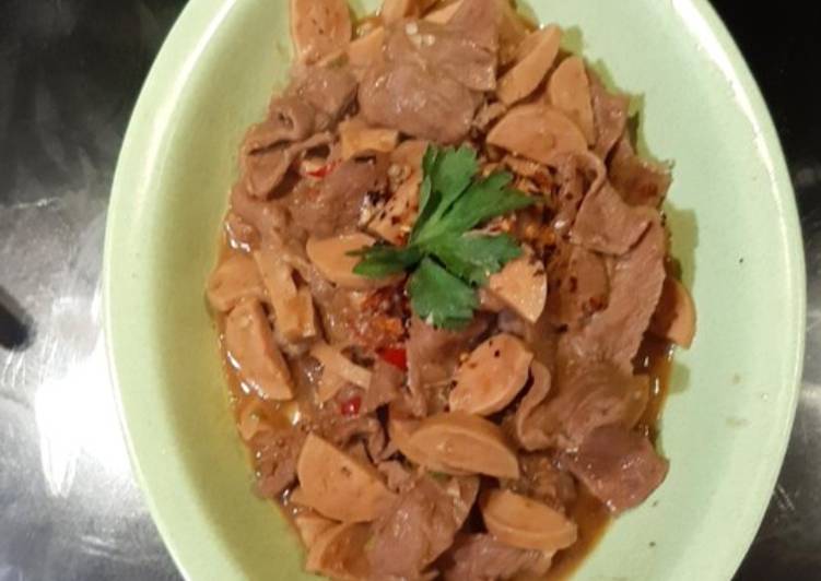 1. Teriyaki Beef Slice Praktis