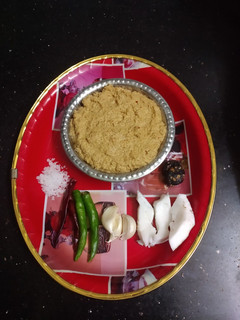 *கிராமத்து தேங்காய் துவையல்*(village style thengai thuvayal recipe in tamil) செய்முறை முக்கிய புகைப்படம்