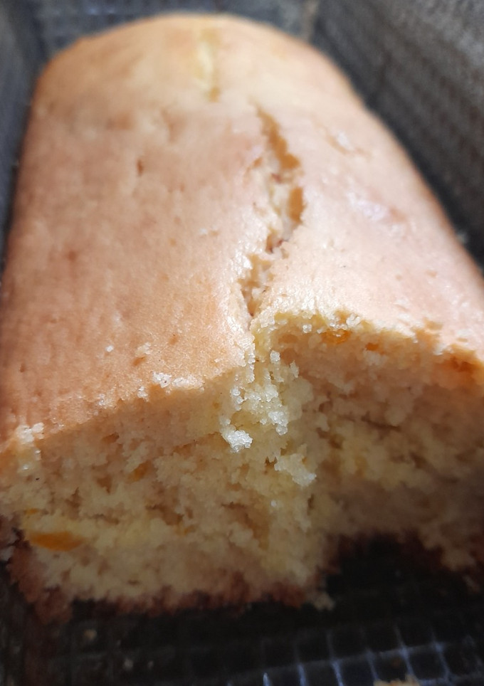 Una foto de Budín de mandarina vegano