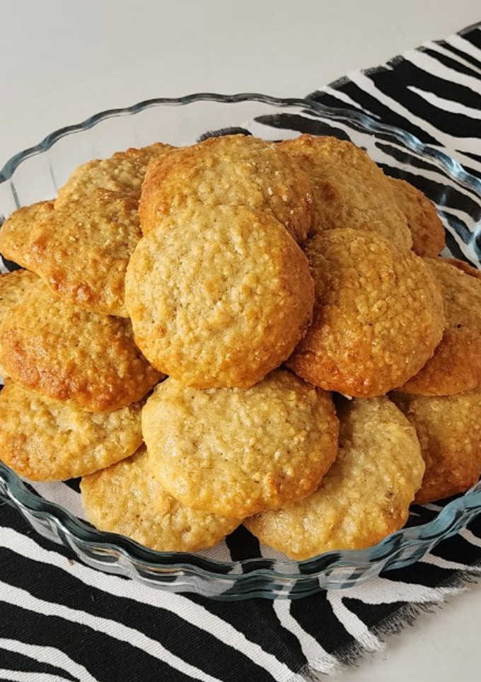 Una foto de 🍌🍪 Galletitas de banana y avena 🍪🍌 Fáciles, rendidoras y muy sabrosas 😋