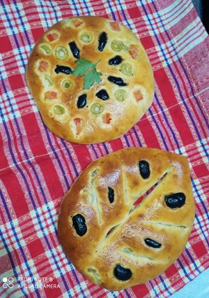صورة لوصفة خبز الزيتون