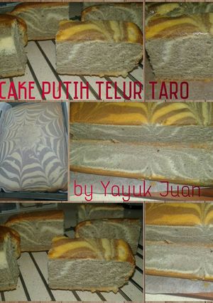 Foto resep Cake Putih Telur Taro