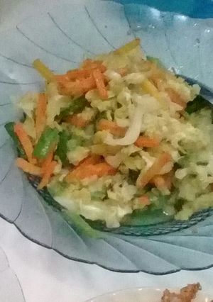 Foto resep Orak arik telur with vegie