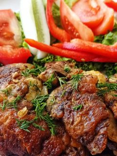 Фото 🥣Куряча печінка в часнично-сметанному соусі🥣.