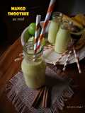 Mango smoothie parfumé au miel