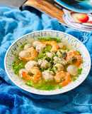 Canh Dưa Hấu Non Nấu Giò Sống Tôm Khô