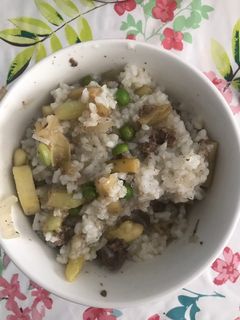 Zöldséges máj rizzsel🐔🧅 recept fotója