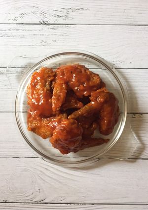 Foto resep Chicken wings pedas manis ala korea