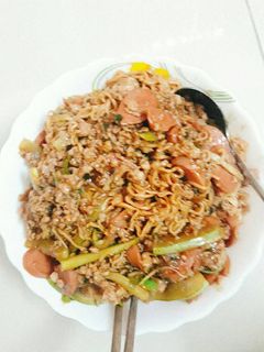 Hình của món Mì tương đen.