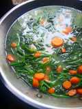 Bobor Bayam Wortel 🥕🍲🥥