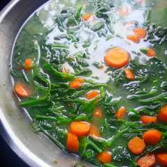 Bobor Bayam Wortel 🥕🍲🥥-レシピのメイン写真