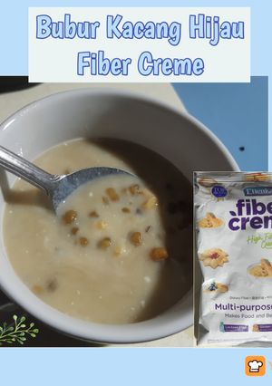 Foto resep Bubur kacang hijau santan fiber creme