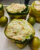 CALABACINES ZUCHINIS (CON POLLO) EN 🫔ROLLOS 🫔SORPRESA🍗🧅🥕🫑🧀🌶🧅🍗🫑🌶🥕🫔