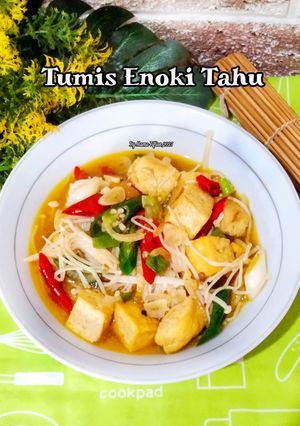 Foto resep Tumis Enoki Tahu