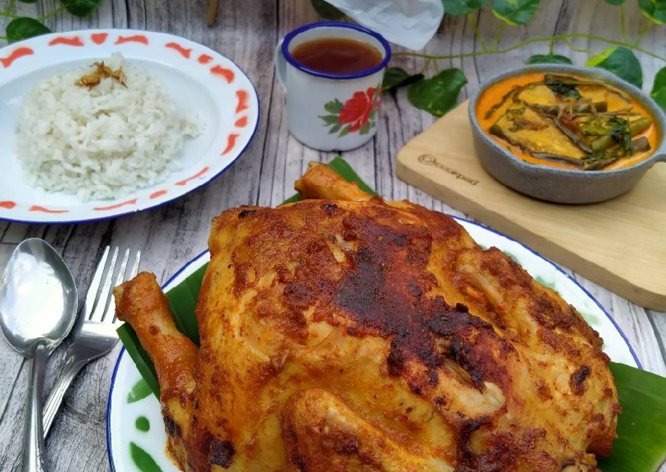 AYAM BAKAR ILONI - Khas Gorontalo 🇲🇨