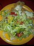 Suprema de pollo con ensaladas 🥗